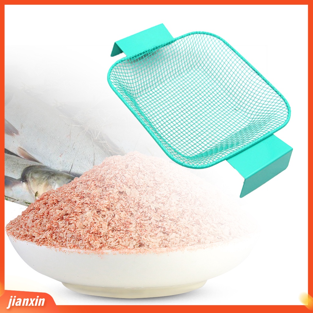 (In Stock) Alat Saringan Umpan Pancing Portabel Mini Lure Filtration Mesh Untuk Ikan Gurame