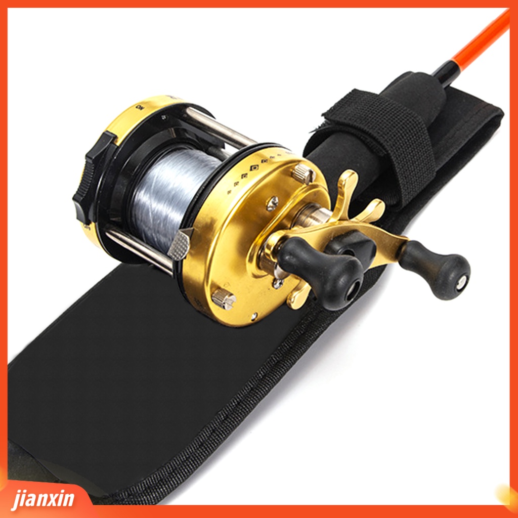 (In Stock) Fishing Waist Organizer Frosted Surface Store Poles Hitam Outdoor Portable Pancing Holder Carrier Untuk Tiang