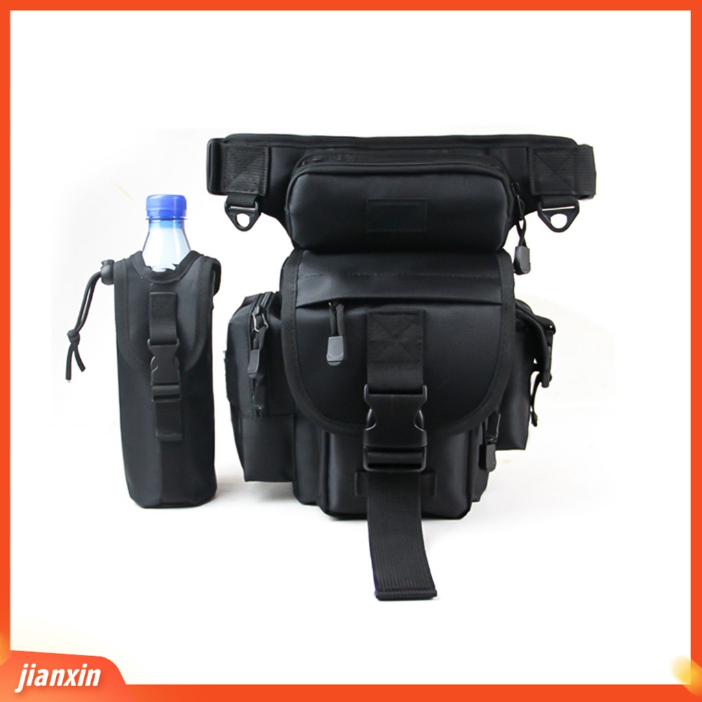 (In Stock) Outdoor Fishing Gear Waist Pack Leg Bag Tackle Tools Botol Penyimpanan Fanny Pouch