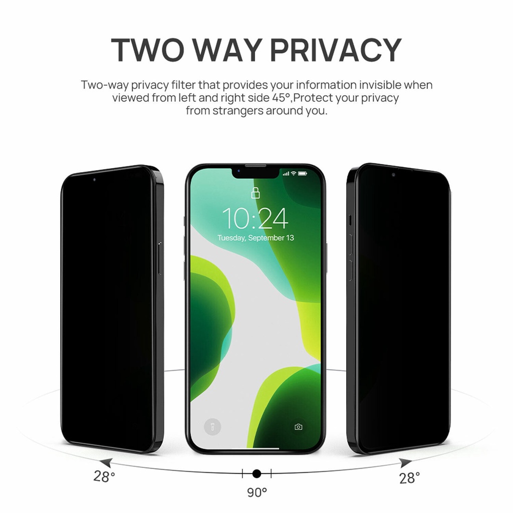 Anti peeping tempered film NEW for iPhone 14 13 12 11 Pro Max Mini X Xs Max XR  iPhone 6 6s 7 8 Plus Privacy Anti-Spy Glass Screen Protector