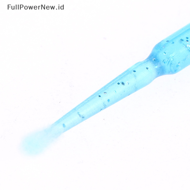 Power 100pcs Sikat Bulu Mata Kristal Maskara Wands Aplicator Alat Ekstensi Bulu Mata ID