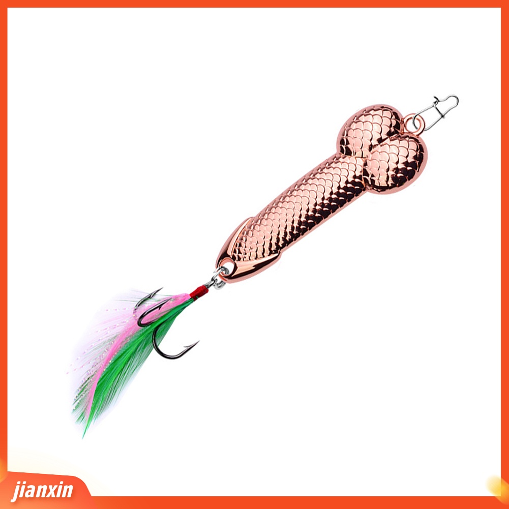 (In Stock) Umpan Pancing Luar Ruangan Simulasi Logam Terang Ikan Umpan Keras Tackle Dengan Pengait