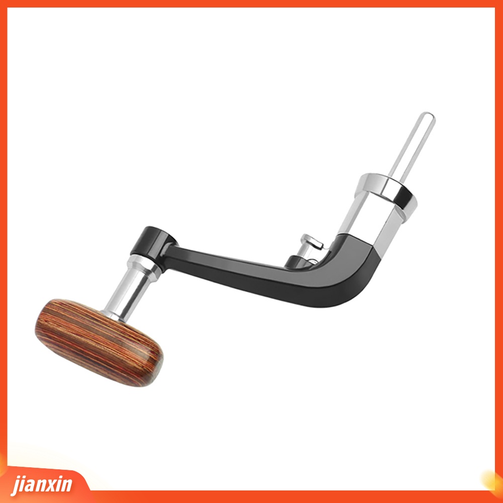 (In Stock) Gulungan Pancing Lipat 1000-6000 Spinning Wheel Metal Gagang Kayu Rocker Arm