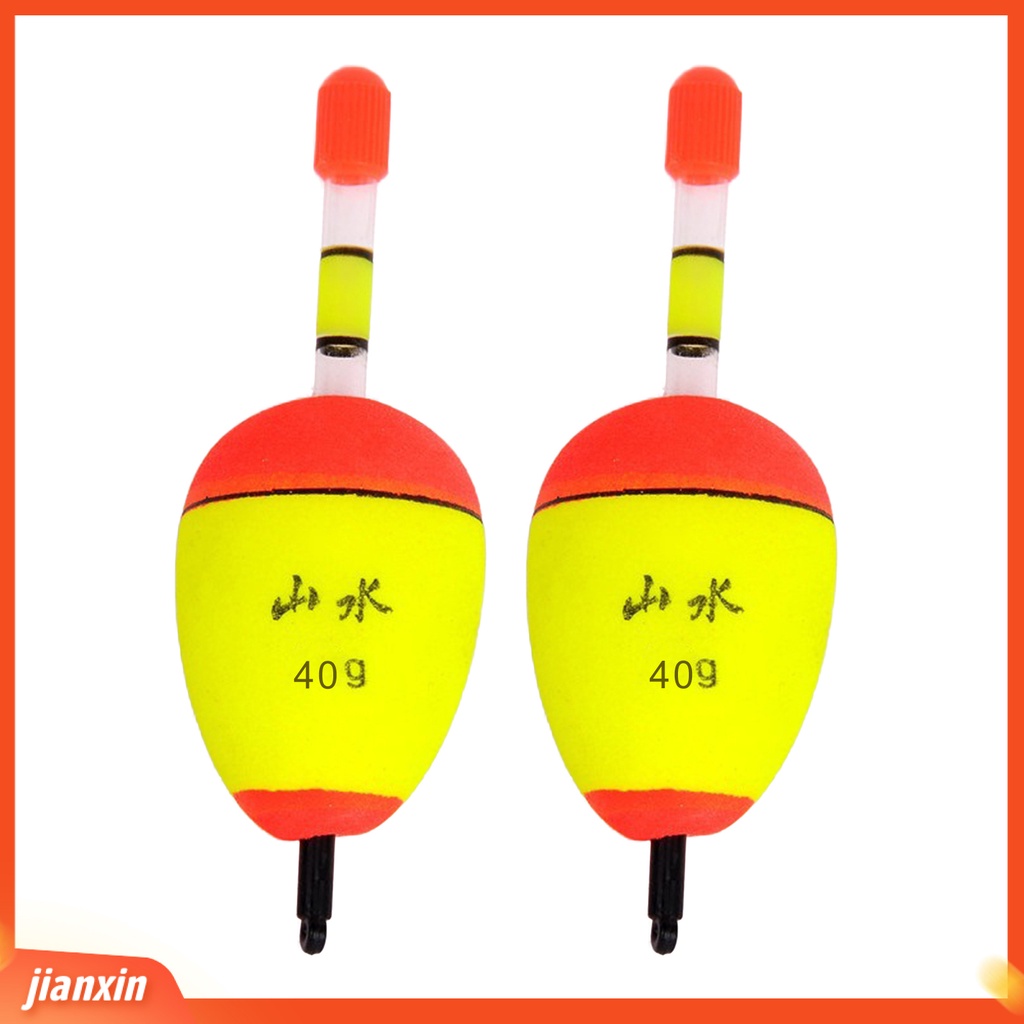 (In Stock) 2Pcs Pelampung Pancing Lautan Laut Vertikal Pelampung Bobber Fish Tackle Tools Aksesori