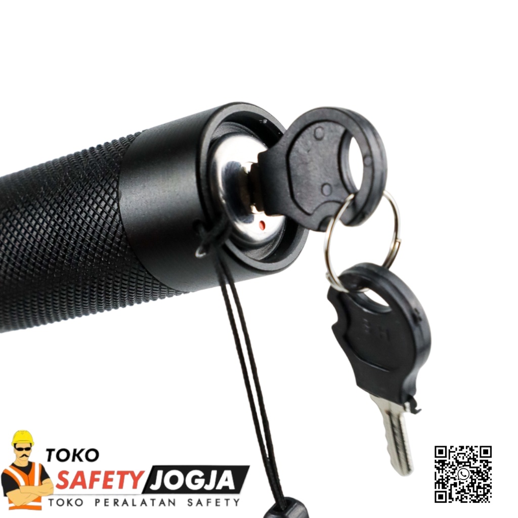 TaffLED  Beam Laser Pointer 1MW 532NM Baterai+Charger Hijau