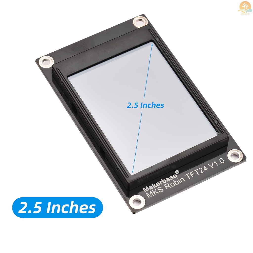 In Stock FLSUN 3D Printer Parts LCD Display 2.5 Inch Touchscreen Support Cina/English Untuk FLSUN Q5 3D Printer Aksesori Yang Ditingkatkan