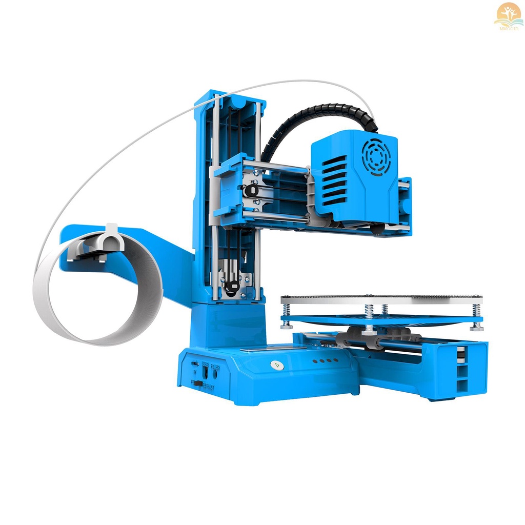 In Stock EasyThreed 3D Printer Mesin Cetak Desktop Mini Untuk Anak-Anak 100x100x100mm Ukuran Cetak Platform Dapat Dilepas Pencetakan Satu Kunci Dengan Kartu TF PLA Sample Filament Untuk Pemula Ho