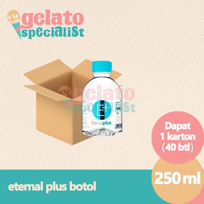 

Eternal Plus (E+) / E-Plus Air Mineral 250ml Dus isi 40pcs