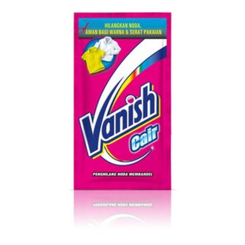 Vanish Detergen Cair Sachet Eceran Murah