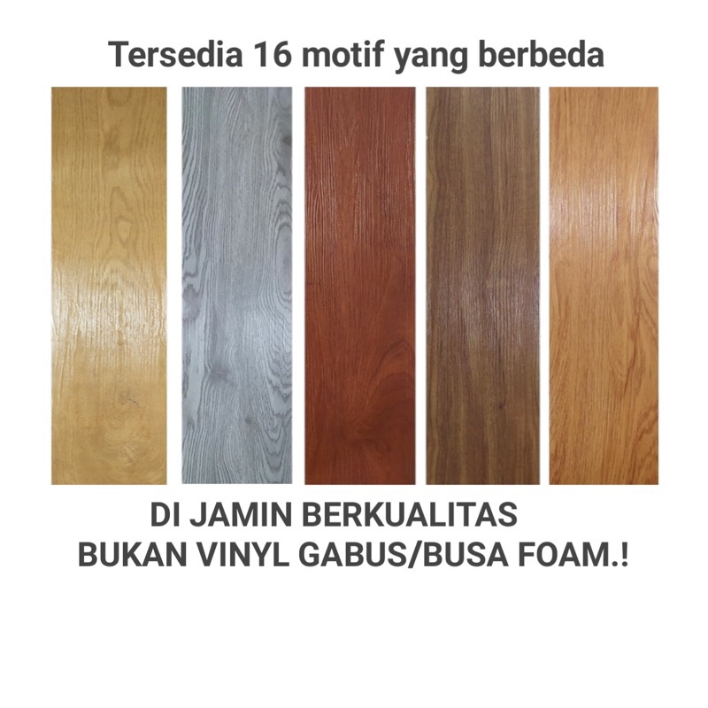 VINYL LANTAI - WALLPAPER LANTAI / STICKER LANTAI VINYL VYNIL KAYU PREMIUM TEBAL 2 MM | BERKUALITAS |