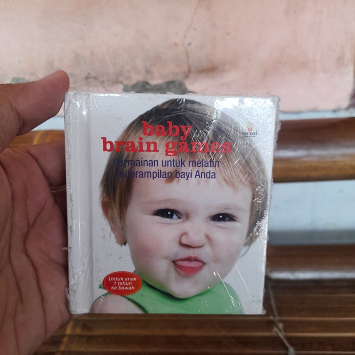 ASLI HC BUKU Baby Brain Games Permainan Melatih Anak 1 Tahun Ke Bawah