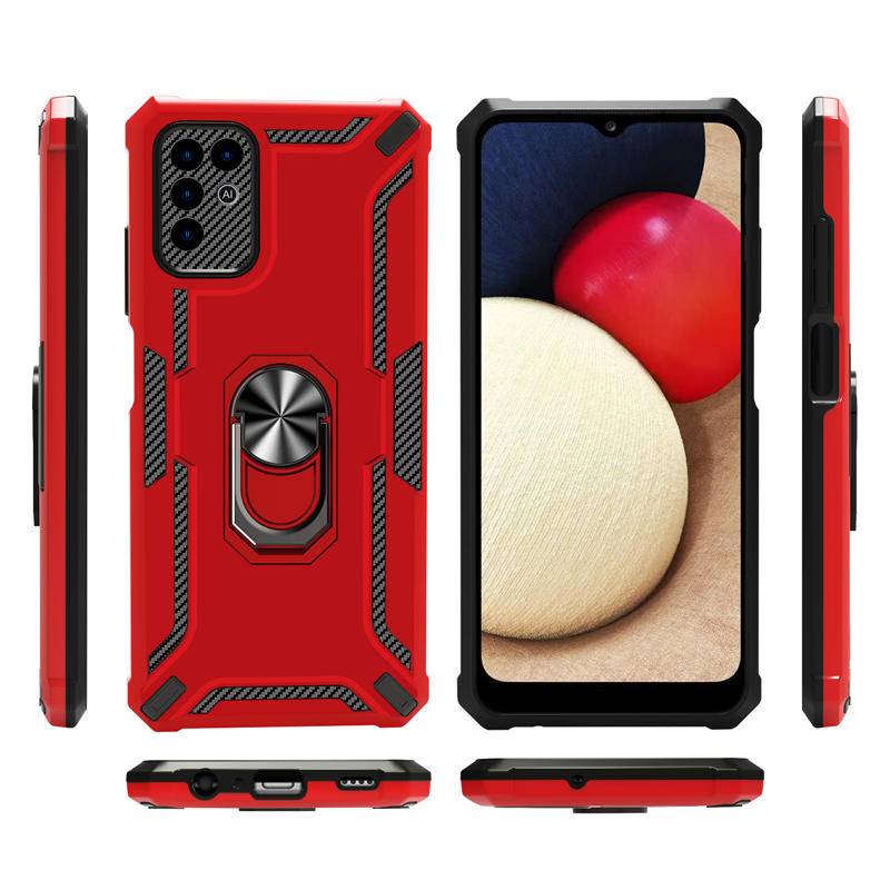 Shockproof Anti-drop Phone Case Pc+Tpu Armor Cover Pelindung Untuk Xiaomi Mi 13 Pro Poco M5S X3 NFC Redmi K40 Dengan Cincin Jari Magnetik Untuk Mi Poco X5 X4 X3 M4 M3 M2 F3 Pro