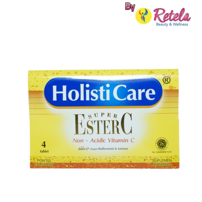 Holisticare Ester C 1 Strip 4 Tablet