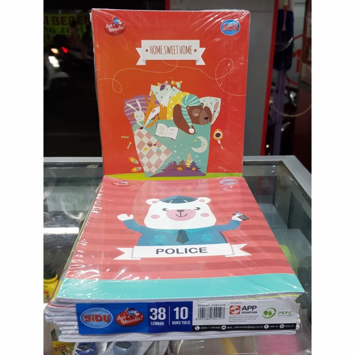 

JUALLL !!! buku tulis sinar dunia 38 lembar harga satuan PROMO MURAH