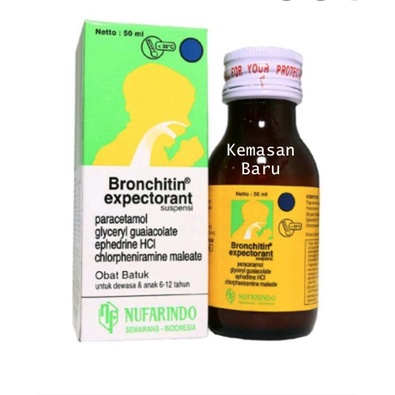 

BRONCHITIN EXPECTORANT SYR 60ML - OBAT BATUK BERDAHAK