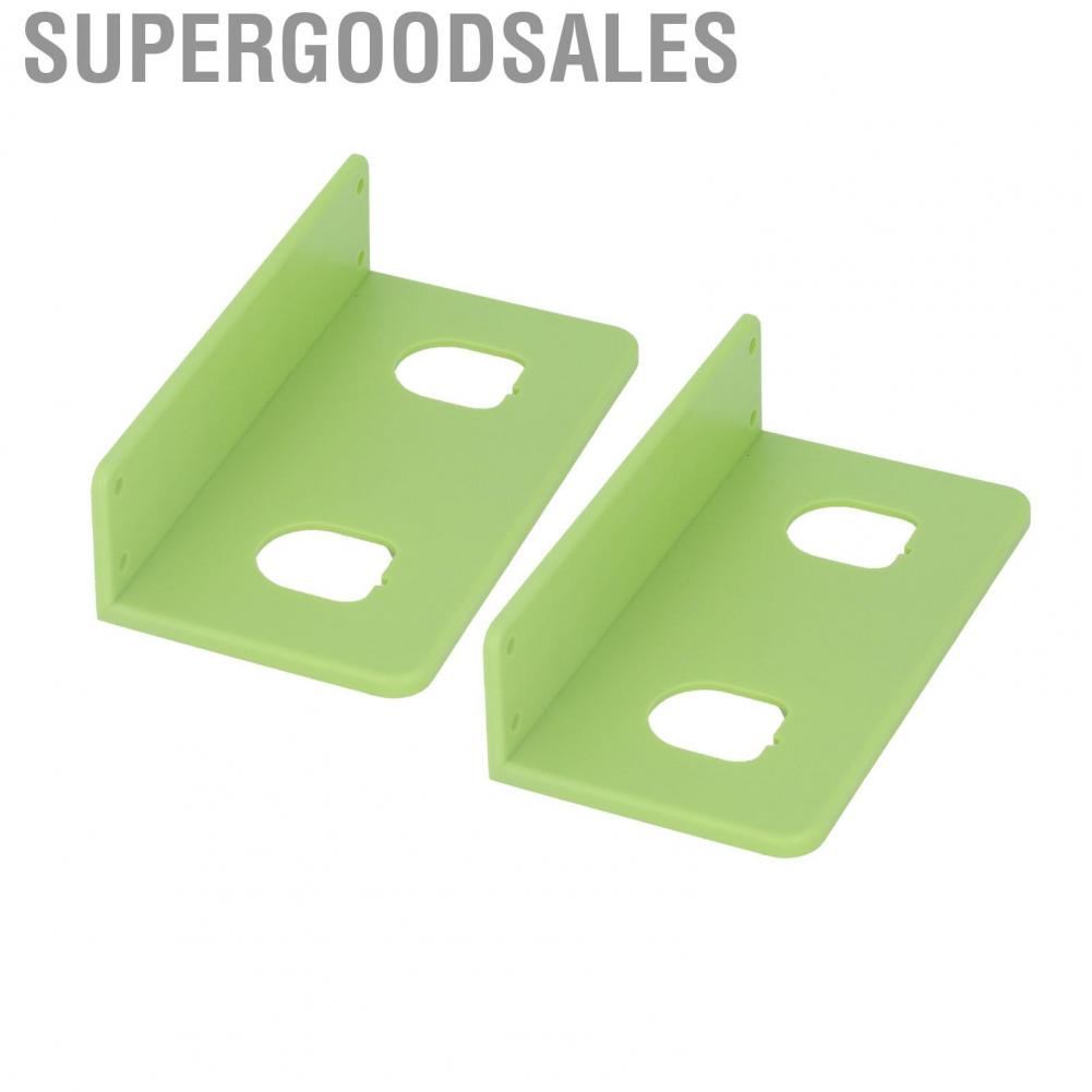 Supergoodsales 2Pcs  Wall Mount Holder Sturdy Wear Resistant Installation