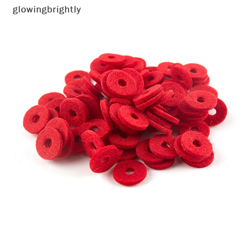 [glowingbrightly] 90pcs Felt Piano Washers Pads Untuk Aksesoris Piano Tuning TFX