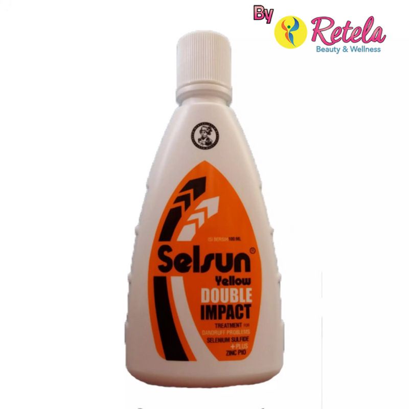 Selsun Yellow Double Impact Shampoo 100ml