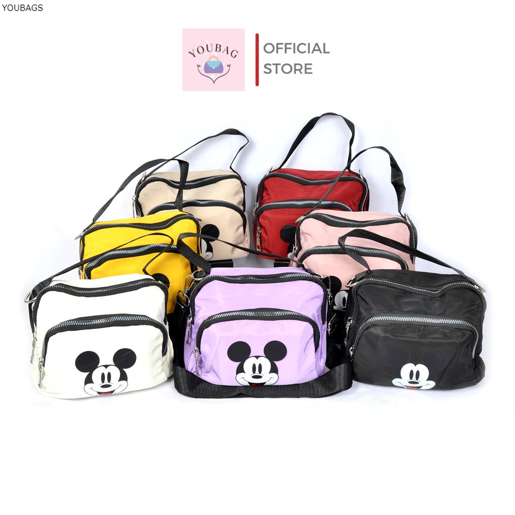 ♥ 𝗬𝗢𝗨𝗕𝗔𝗚𝗦𝗛𝗢𝗣 ♥ tas sling bag mickey anello - selempang wanita #90