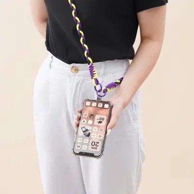

Ataru Gantungan HP ID Card Lanyard Braided Polyester Original Unik