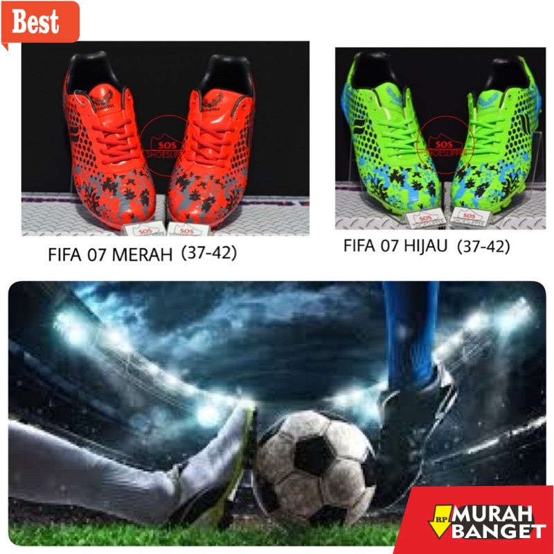 Sepatu bola terkeren- SOS  Sepatu Soccer Pria Finotti Skopje - Dewasa Ardiles bola fifa