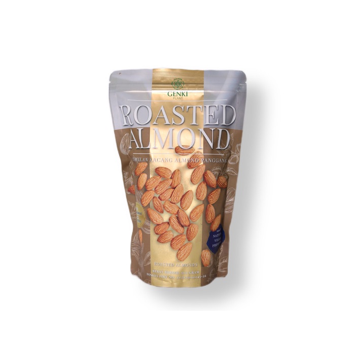 

✨Ready Stok✨ - Roasted Almond / Kacang Almond Panggang - 500 g - Original