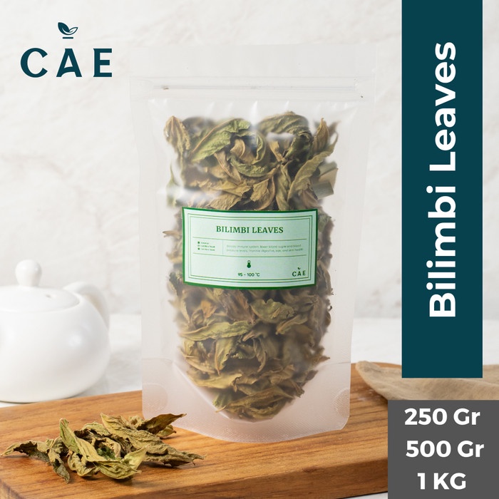 

Bilimbi leaves Dried Daun Buah Belimbing Wuluh Herbal Alami 250Gr-1 KG