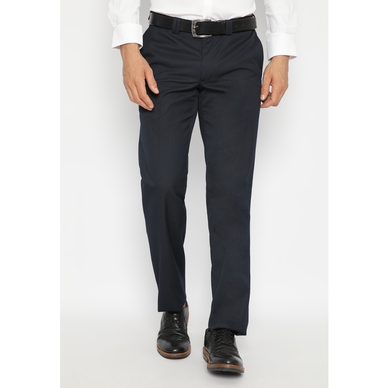 Jobb Crompton-B Celana Panjang Pria Slim Fit Blue Night 2