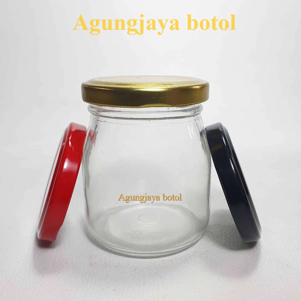 Jar Kaca 150 Ml Puding Clear / Jar Puding / Toples Puding / Jar Madu / Jar Selai / Jar Coklat / Jar 