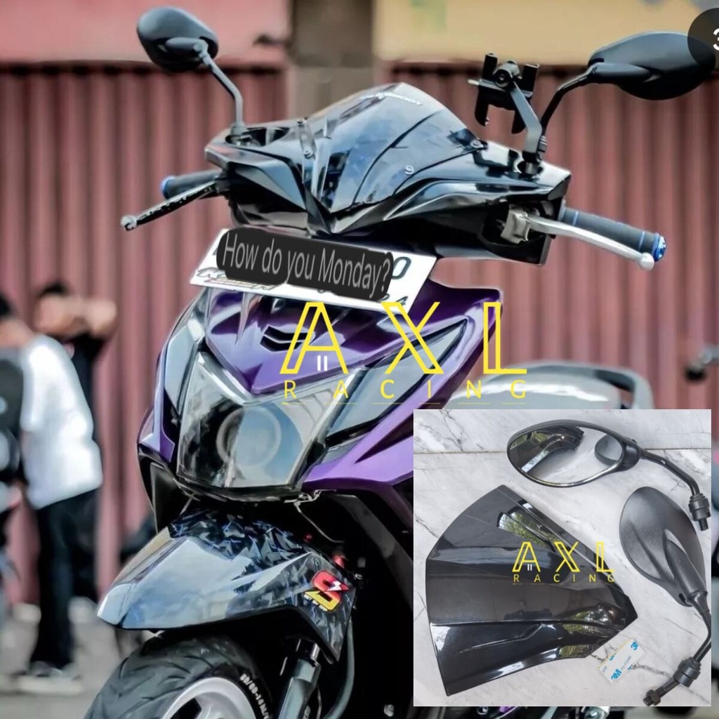 VISOR BEAT FI 2013 2014 PLUS SPION X1 PNP