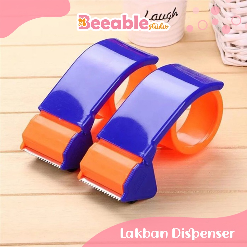 Beeablestudio | Lakban Dispenser Jumbo 2inchi Alat Pemotong Lakban