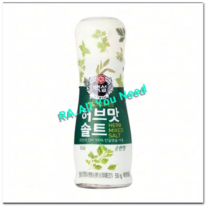

Beksul Seasoning Herb Salt Mild - Bumbu Perasa Rempah 50gr