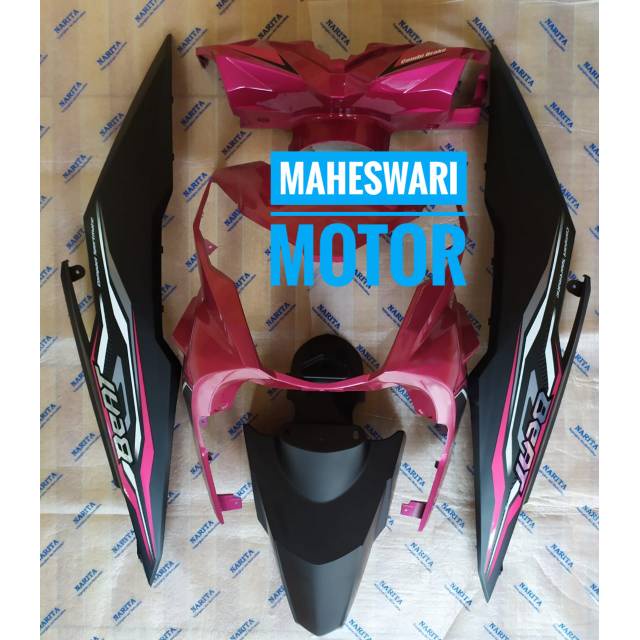Full Cover Body Halus Beat New 2019 Cbs Iss  Pink Magenta plus Stripping