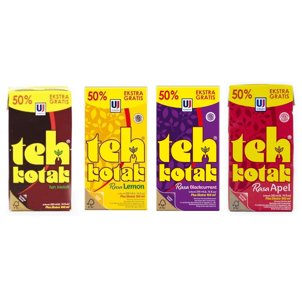 

Ultra Teh Kotak 1 Karton isi 24 Pcs Rasa