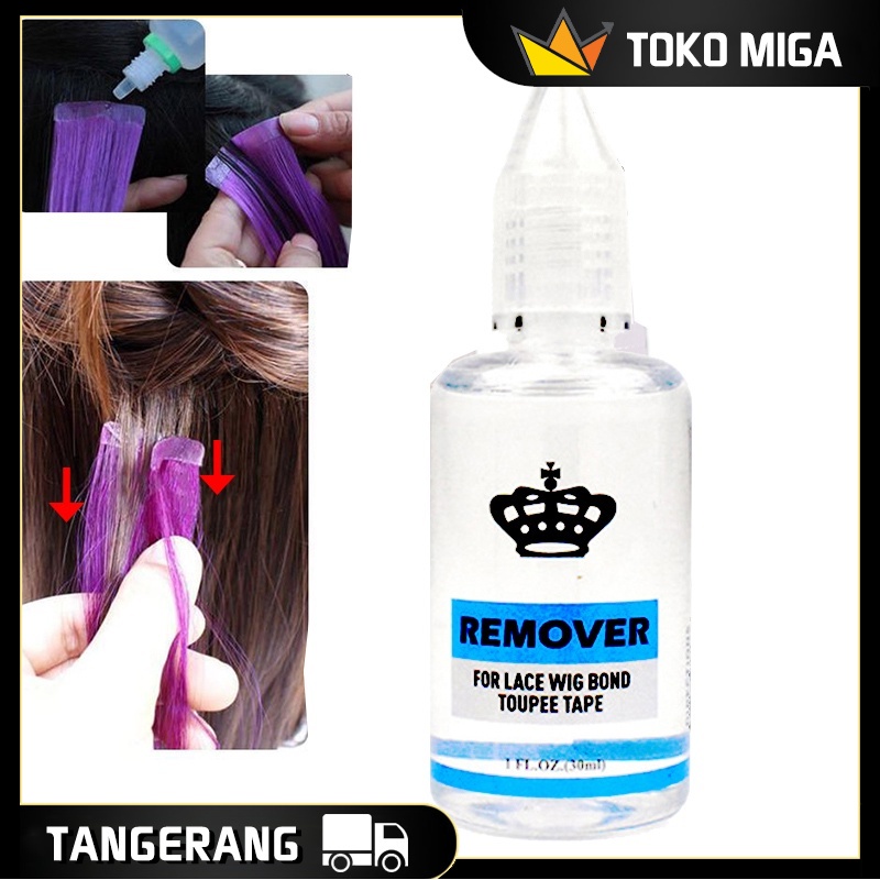 Remover Pelepasan Wig Toupee / Remover Wig Toupee Penghilang Lem Perekat Wig Toupee