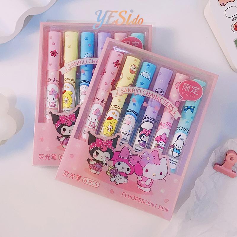 

COD✨Alat tulis spidol kartun lucu pelindung mata Sanrio yang kreatif-YES