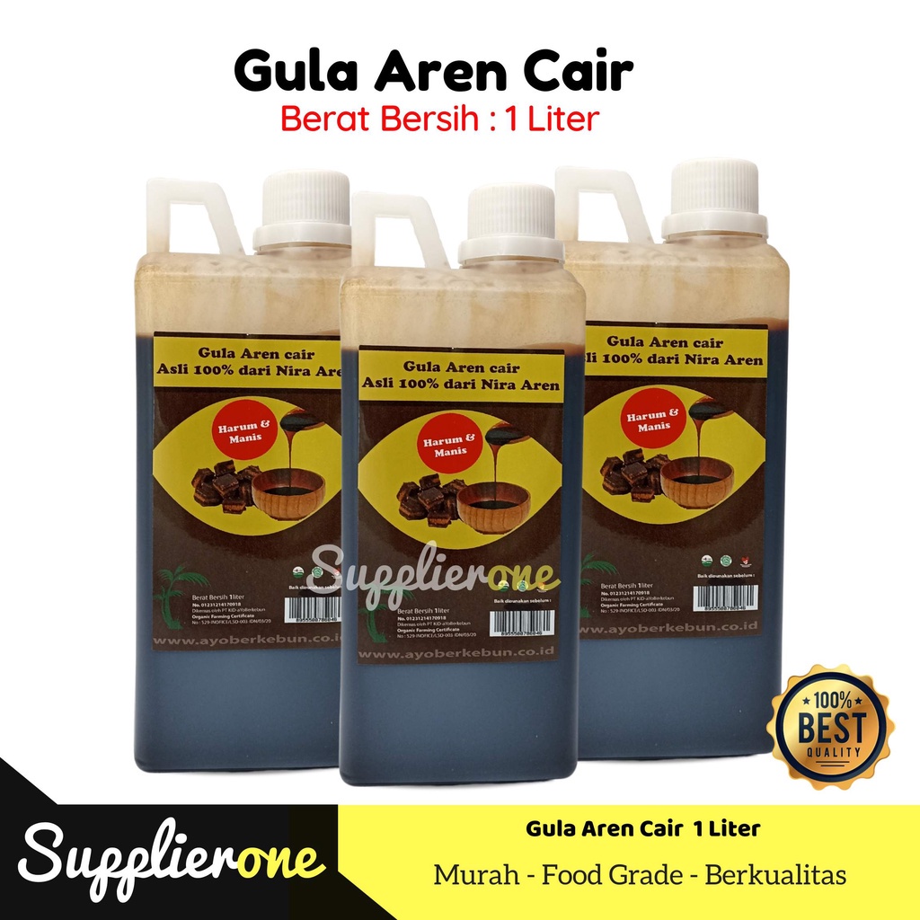 

Gula Aren Cair / Gula Cair / Gula Merah Cair 1 liter