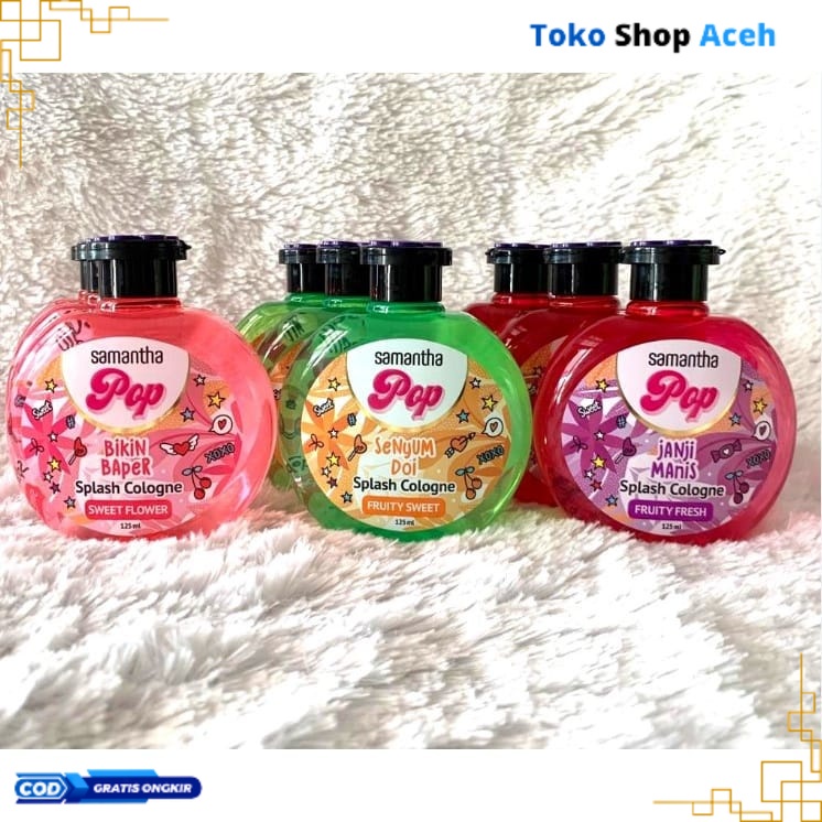 {S.A} Samantha Pop Splash Cologne 125ml