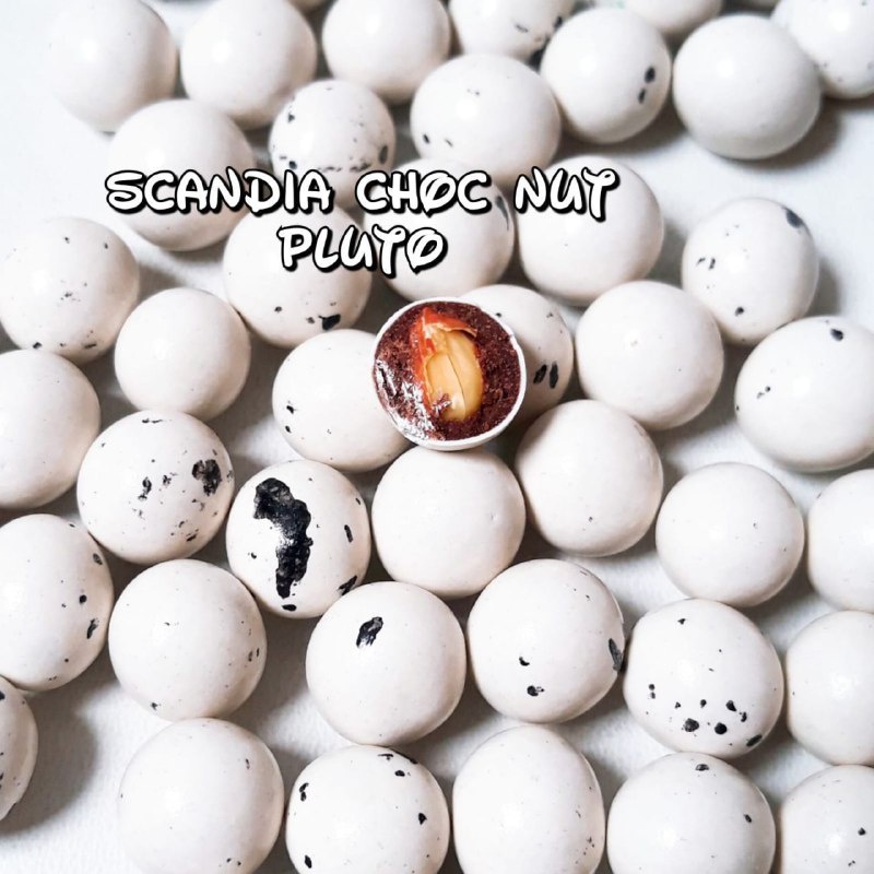 

Coklat Scandia Choc Nut Pluto 250gr isi Kacang / Scandia Pluto / Choc Nut Pluto / Coklat Kacang / Coklat Telur Puyuh / Coklat Repack / Coklat Kiloan / Scandia Choc Nut / Coklat Choco Nut / ANGGRIS KOES