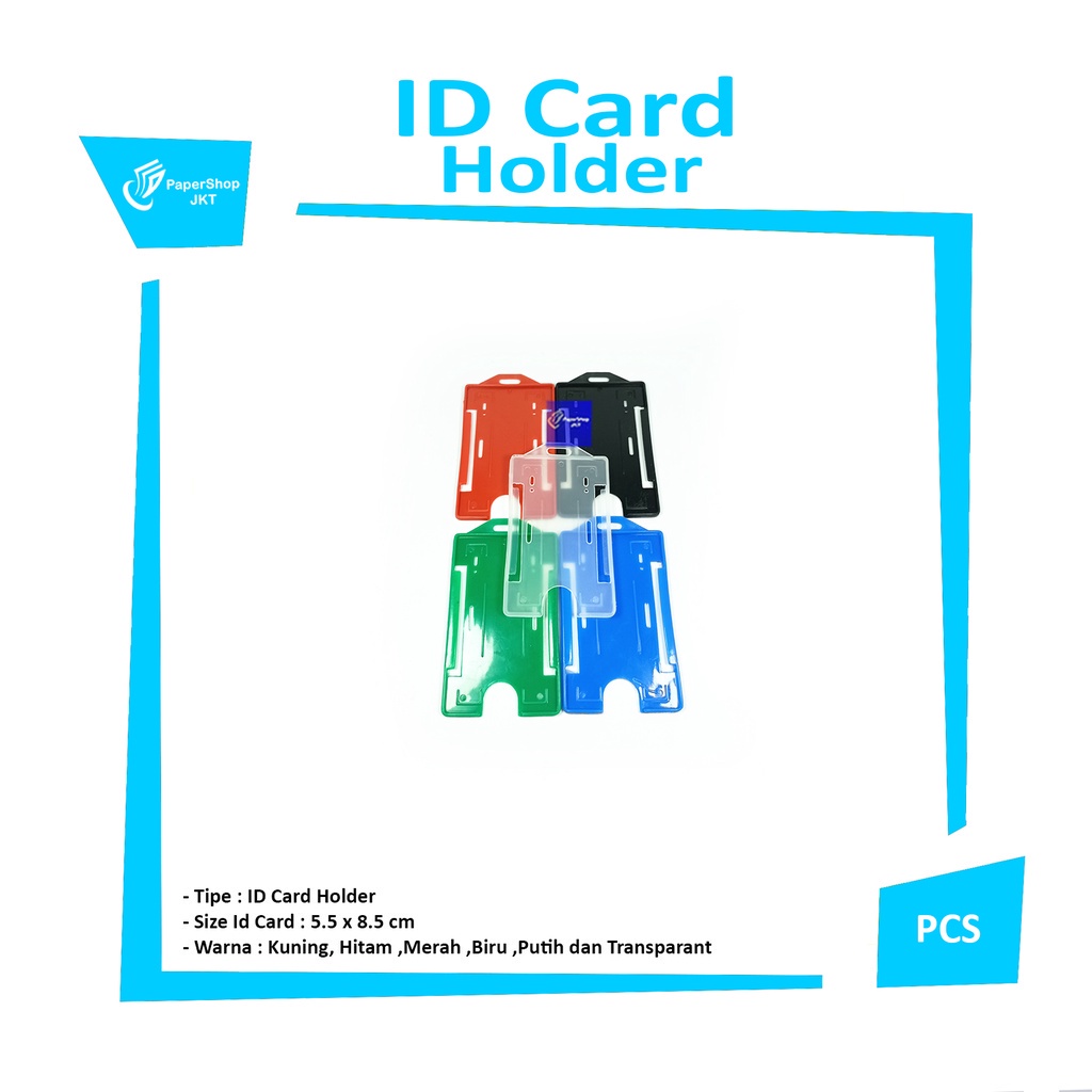 

Card Holder / Tempat ID Card / Casing ID Card - 50 Pcs