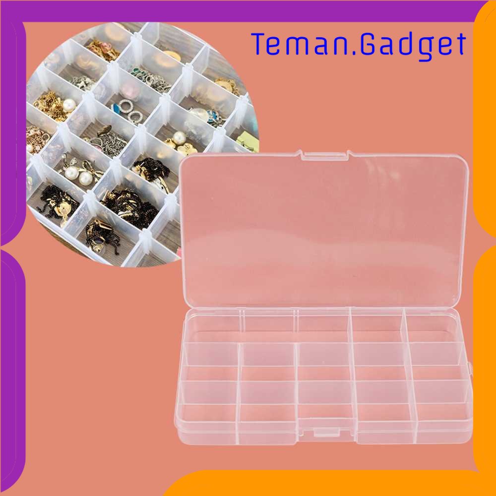TG - KTK SQUARE Kotak Penyimpanan Perhiasan Grid Box - J13/24