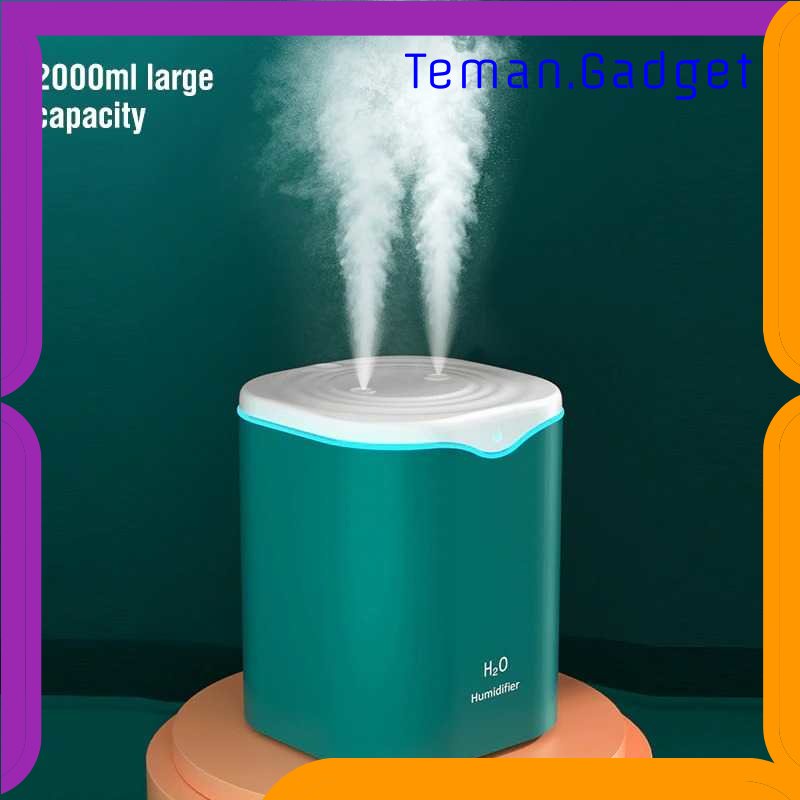 TG - ART Taffware HUMI Humidifier Aromatherapy Oil Diffuser Double Spray 2000ml - H2000