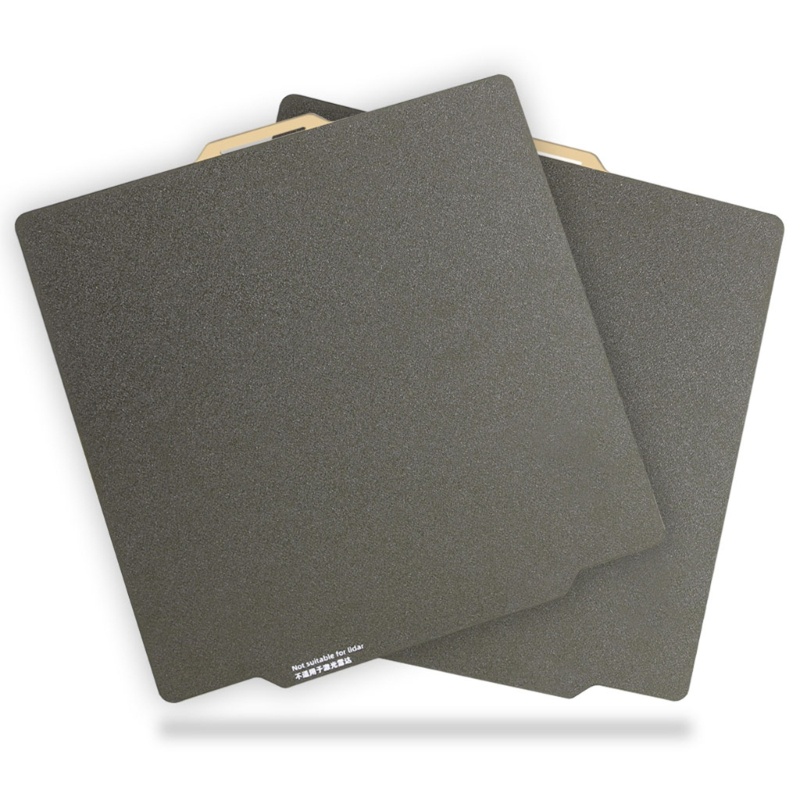 Zzz Untuk Bambu Lab x1 P1P Build Plate PEI 276x258mm Ditingkatkan Dua Sisi Bertekstur PEI Spring Sheet 3D Printer Part