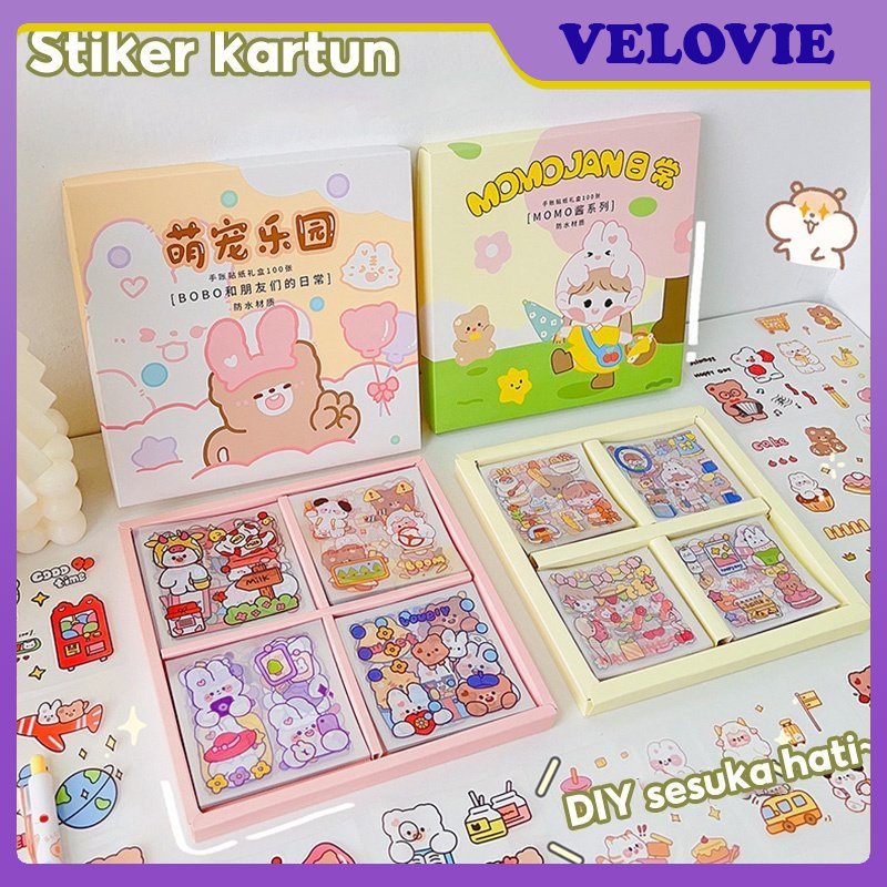

Sticker Buku / Sticker Botol / Sticker anti air / Sticker karakter / Sticker PET lucu