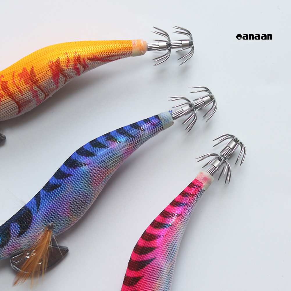 Cnn-10pcs Luminous Saltwater Squid Jig Cuttlefish Fishing Lure Umpan Tackle Dengan Pengait