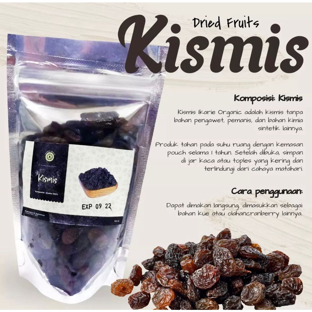 

KISMIS IKARI ORGANIK