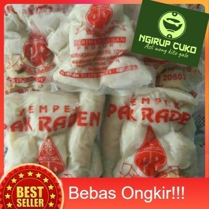 Empek empek Pempek Palembang Asli Pak Raden-paket isi 80 pempek kecil