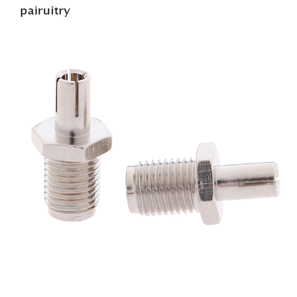 Prt 2pcs Jack SMA Female to TS9 Male Plug Konektor Adaptor RF Coaxial PRT