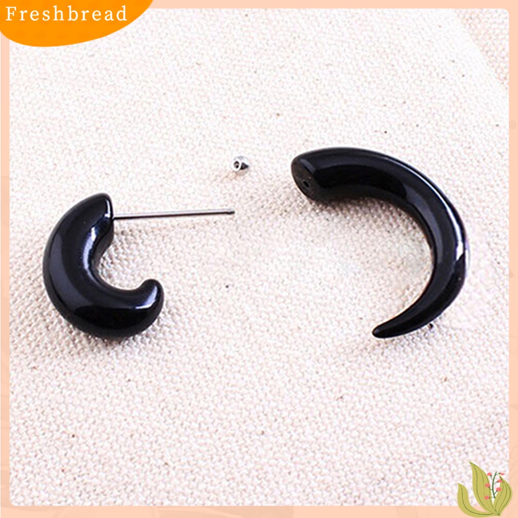 &lt; Freshbread &gt; Anting Fashion Stunning Gaya Punk Rock Unisex Kuku Telinga Motif Siput Untuk Salon