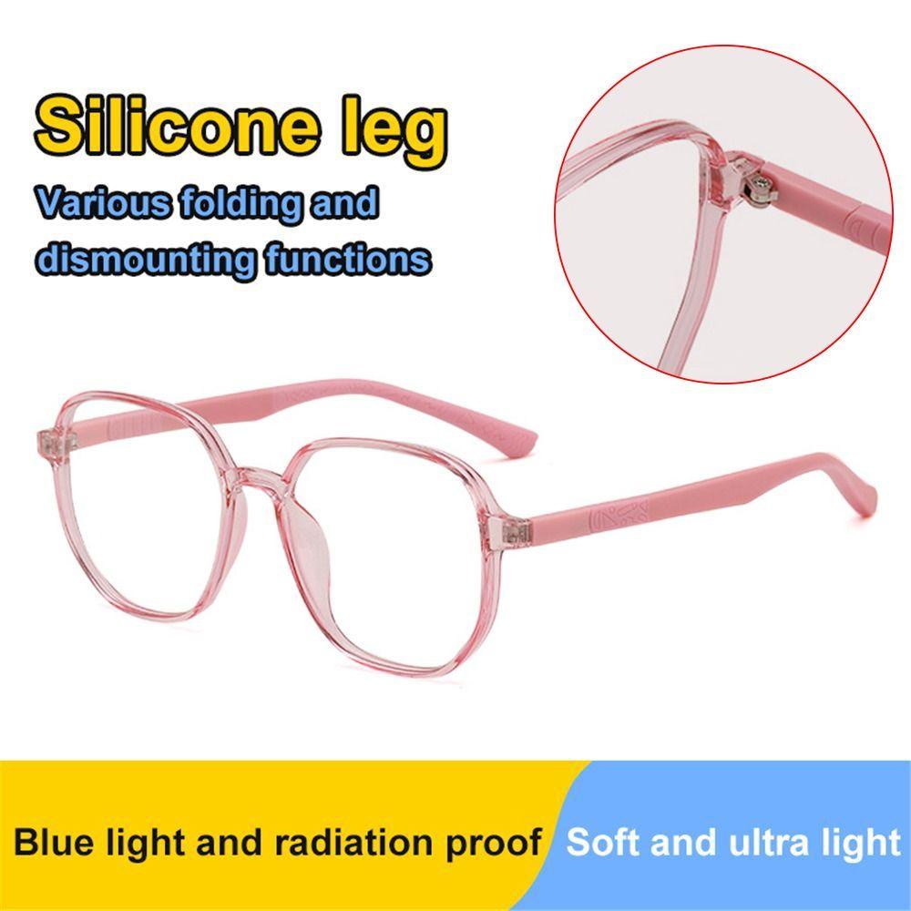 Kacamata Anak-Anak Nanas Mode Pelindung Mata Komputer Bingkai Ultra Ringan